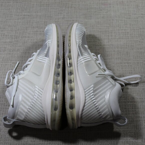 Men’s  11.5 Nike Lebron James X John Elliot Icon QS "Sail" White Athletic Shoes - Picture 4 of 6
